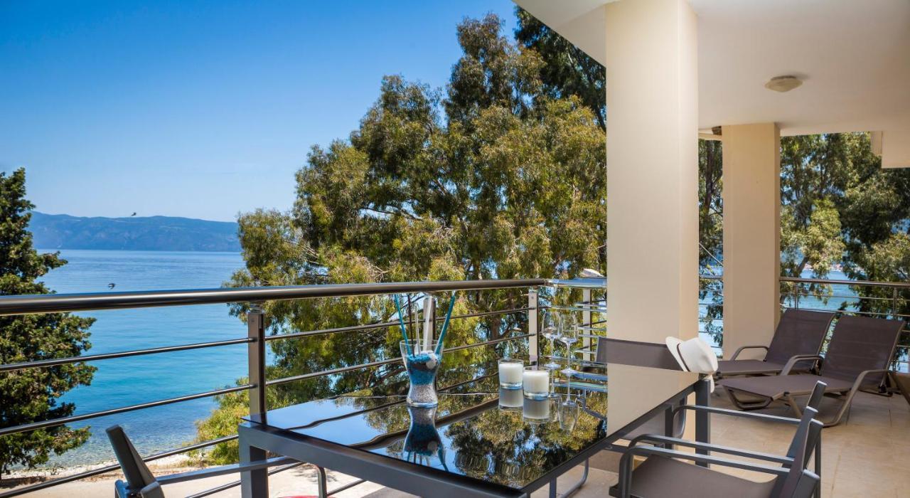 Eucalyptus Suite Sea View Karavomylos Eksteriør bilde