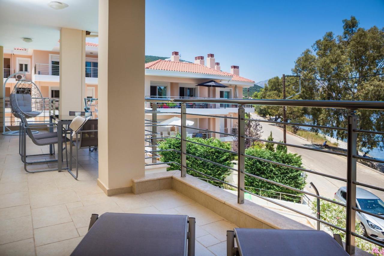 Eucalyptus Suite Sea View Karavomylos Eksteriør bilde