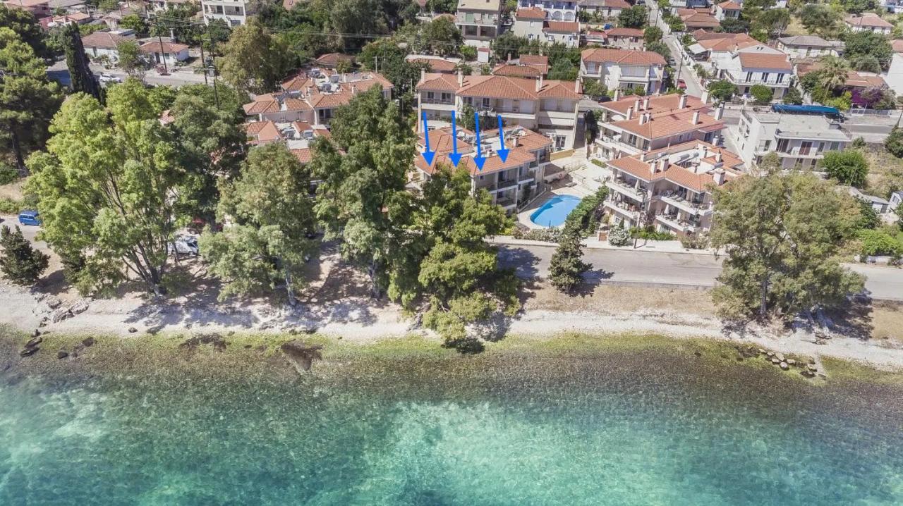 Eucalyptus Suite Sea View Karavomylos Eksteriør bilde